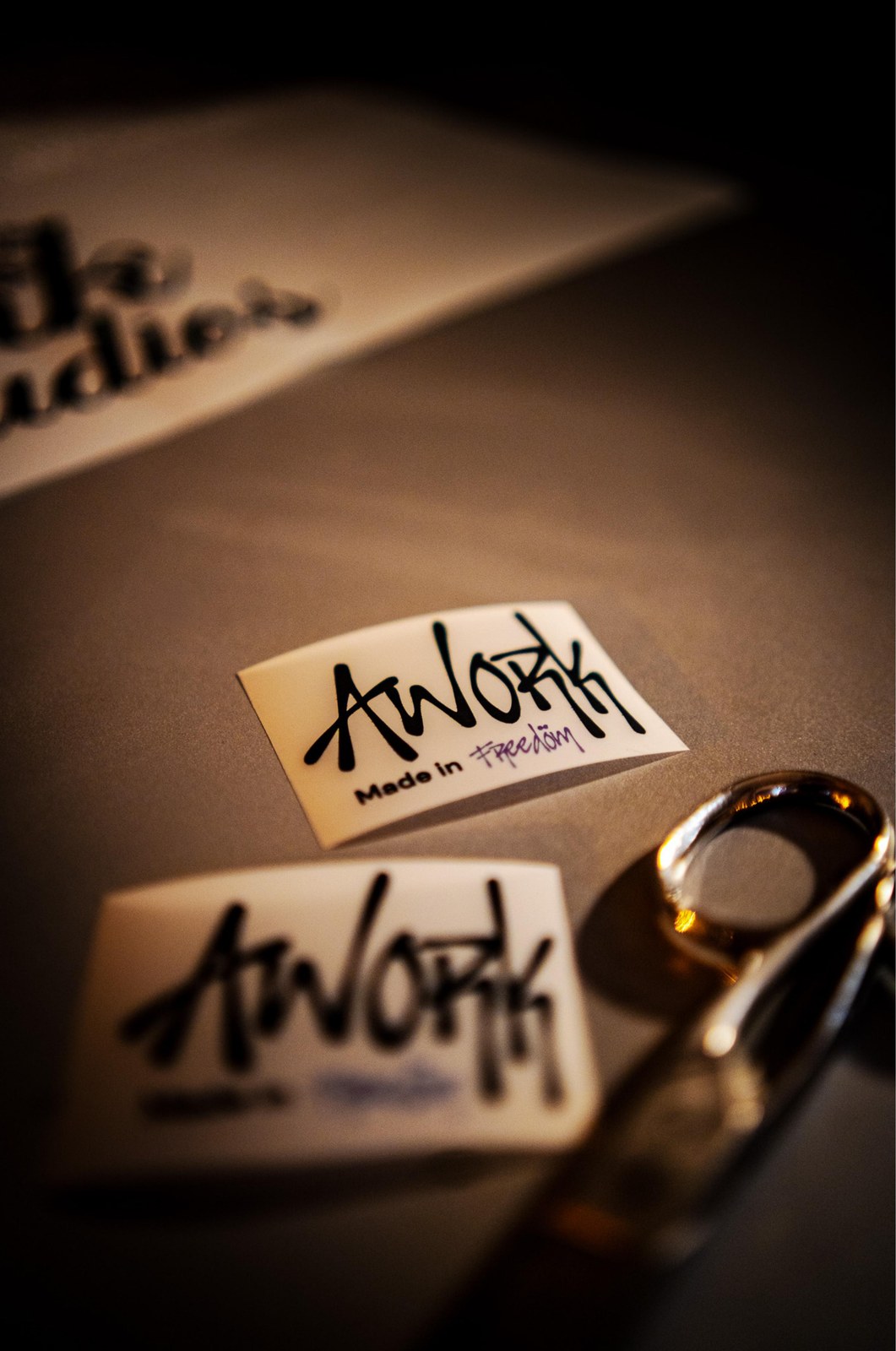 AWORK · Etichette Made in Freedöm