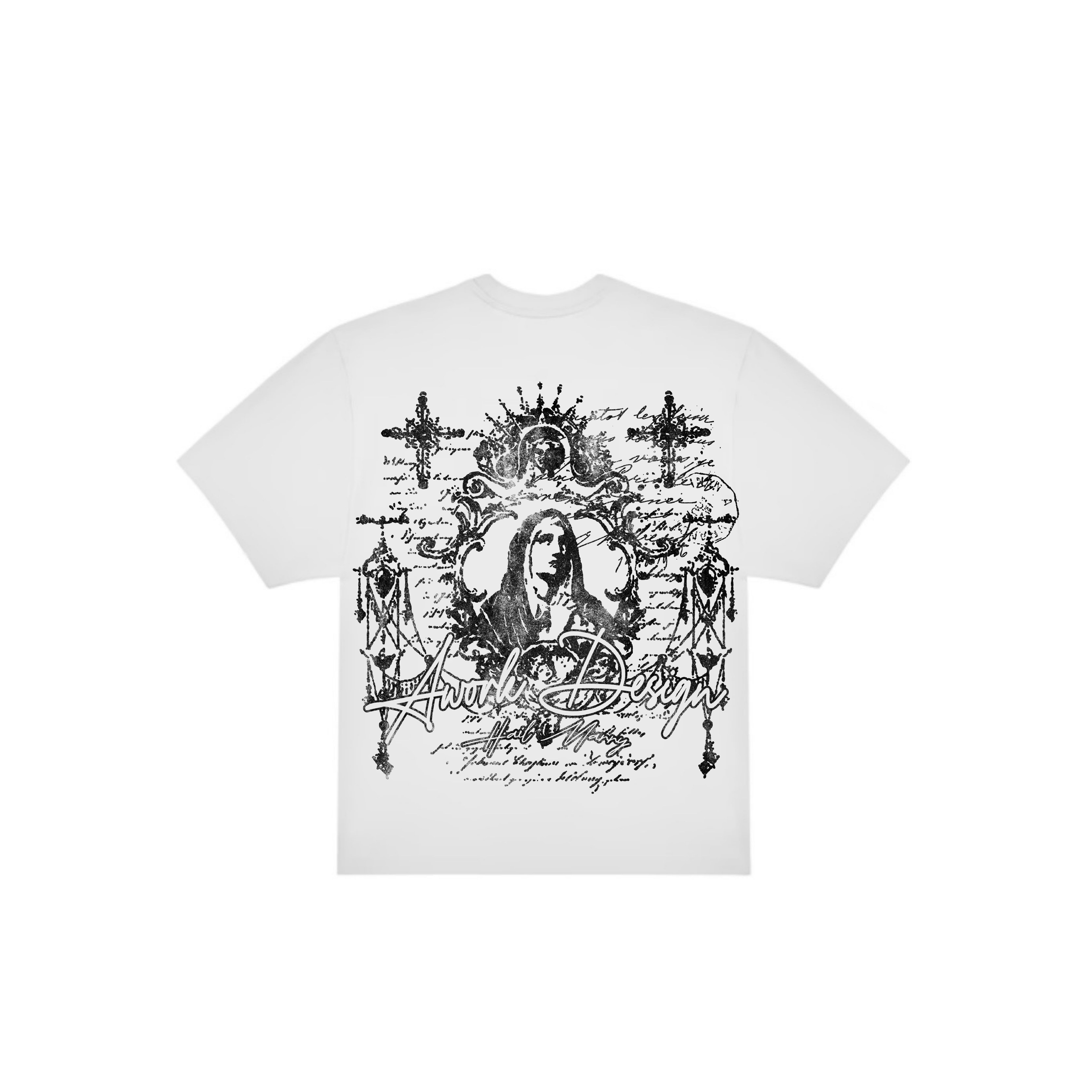 Madonna Sacred Tattoo back